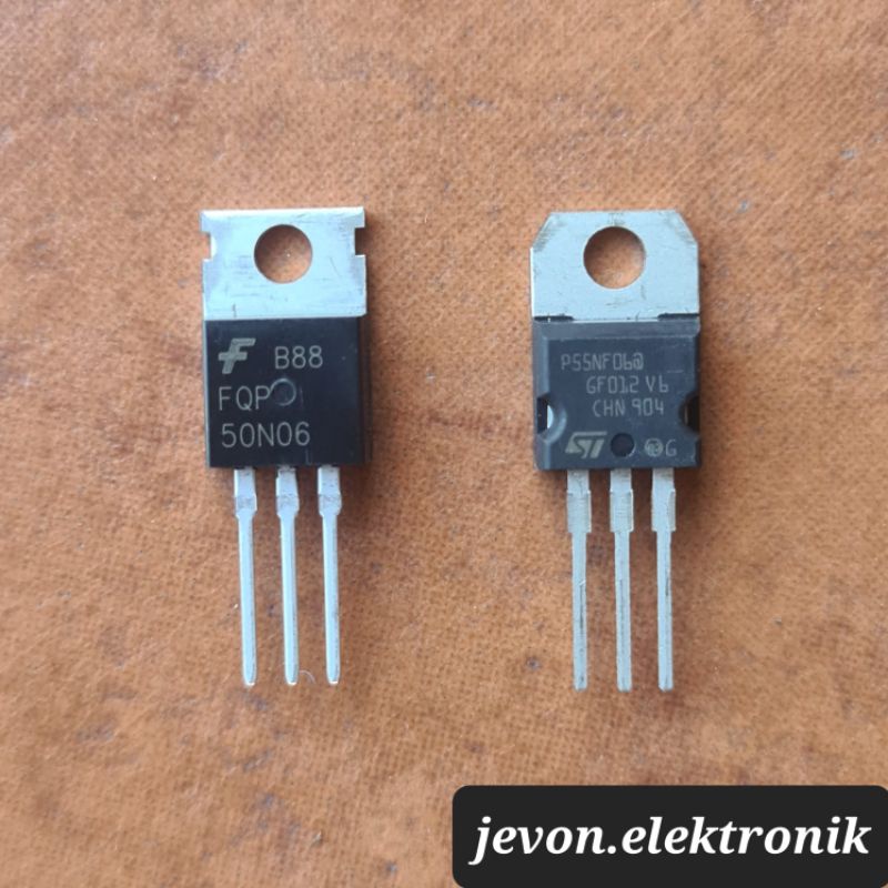 Ic Transistor Mosfet FQP 50N06 55N06 Original FQP50N06 55NF06 P55NF06