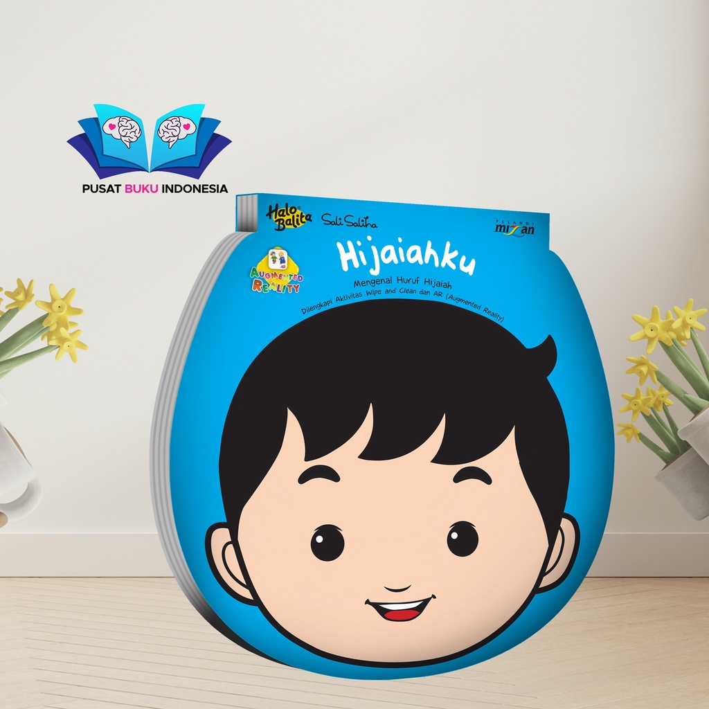 Buku Aktivitas Anak Balita Belajar Mengenal Huruf Hijaiyah Anak Tk Paud Board Book