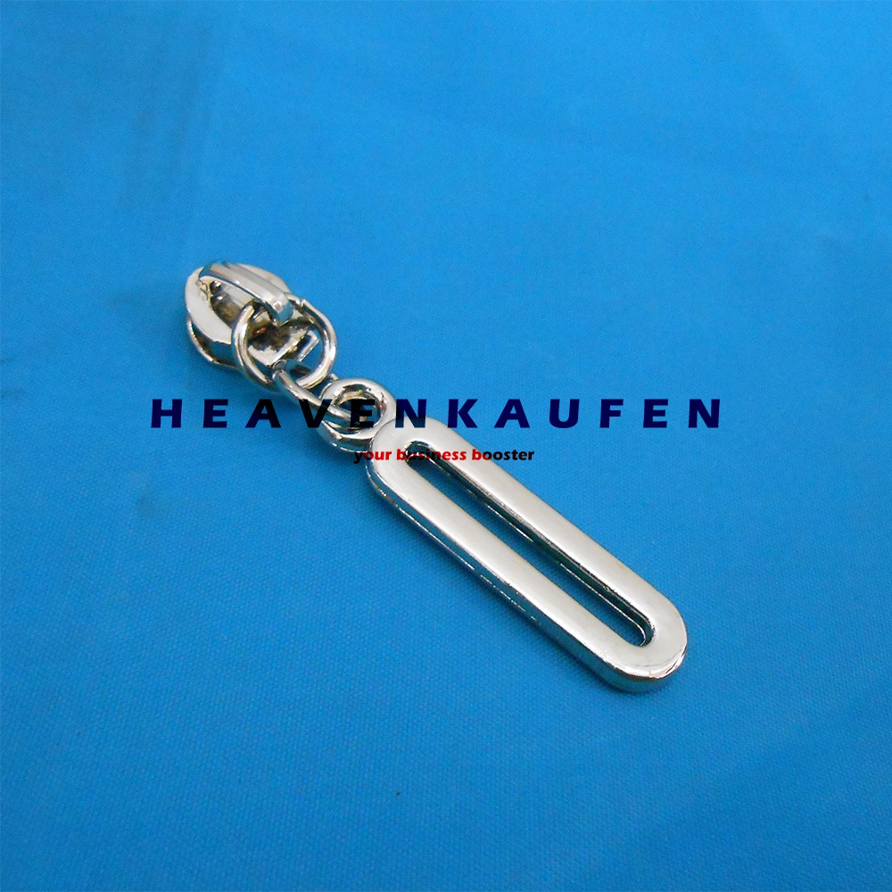 Kepala Resleting / Kepala Zipper No 5 Nikel Silver Variasi Kode BA