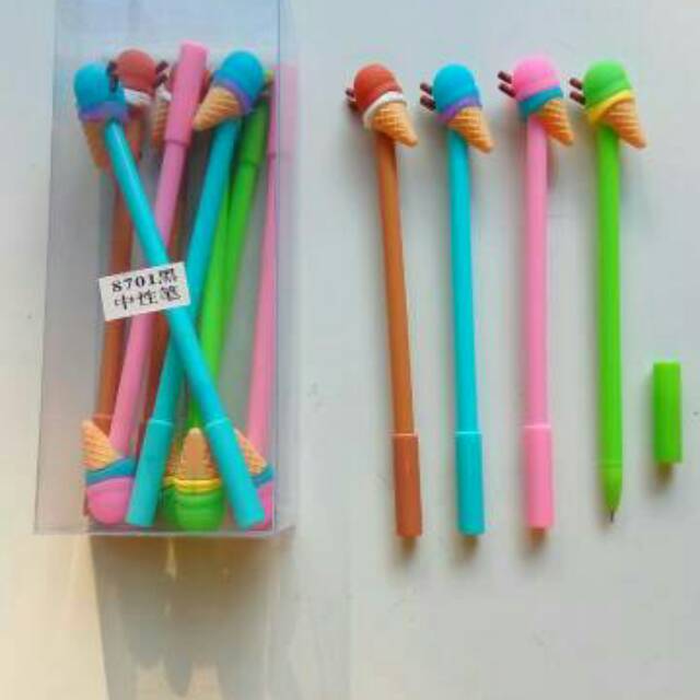 

Pulpen Bentuk Es Krim / Pena Es Cream / Pulpen Ice Cream Meises