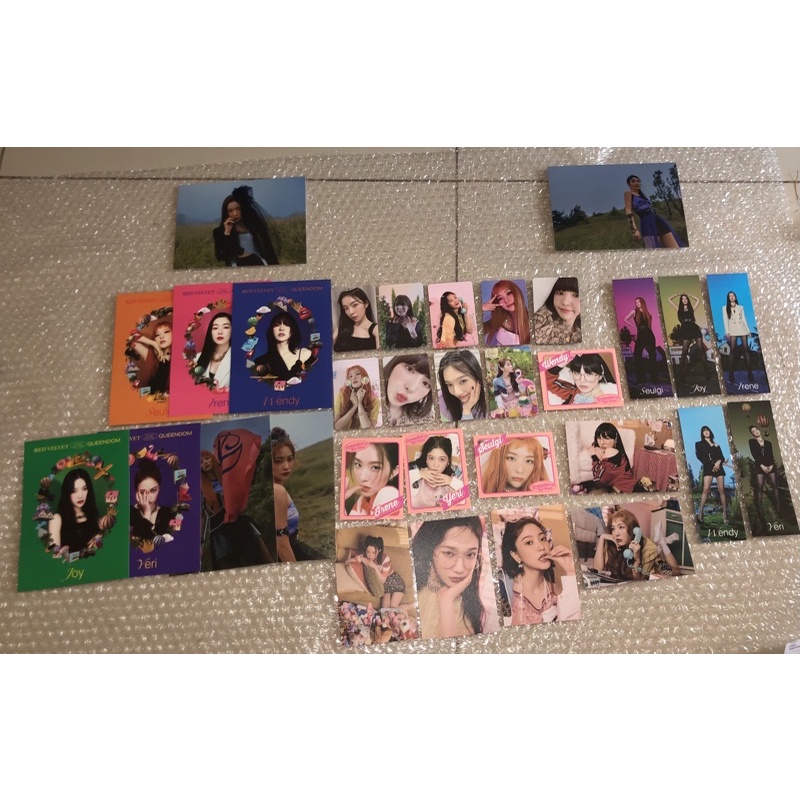 (SHARING READY) RED VELVET - QUEENDOM OFFICIAL PHOTOCARD POSTCARD FOLDED POSTER