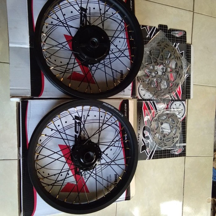 BARU Velg Set Jari Jari Suzuki Satria Fu Tapak Lebar