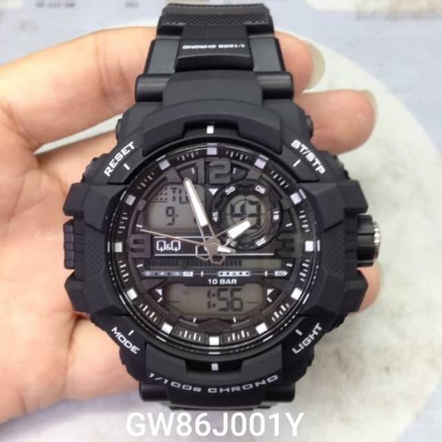 Arloji Jam Tangan Pria Q&Q QnQ QQ Asli Ori Original GW86 GW86J
