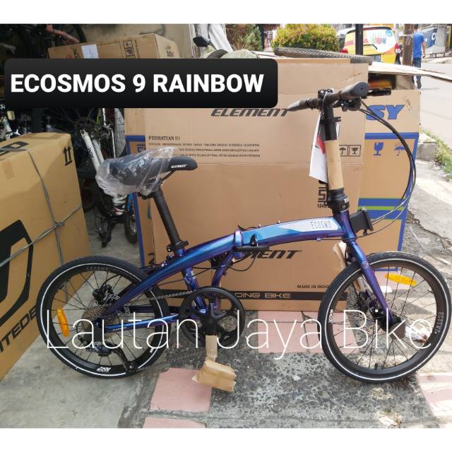 Sepeda Lipat Keren Terbaru Tahun 2020 Element Ecosmo 8x Gowes Lovers