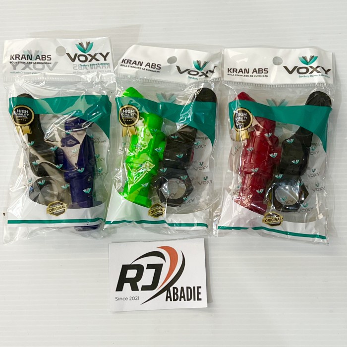 [24PCS] Kran Keran Tembok ABS PVC Bola Stainless AS Kuningan VOXY 1/2&quot; 3/4&quot;