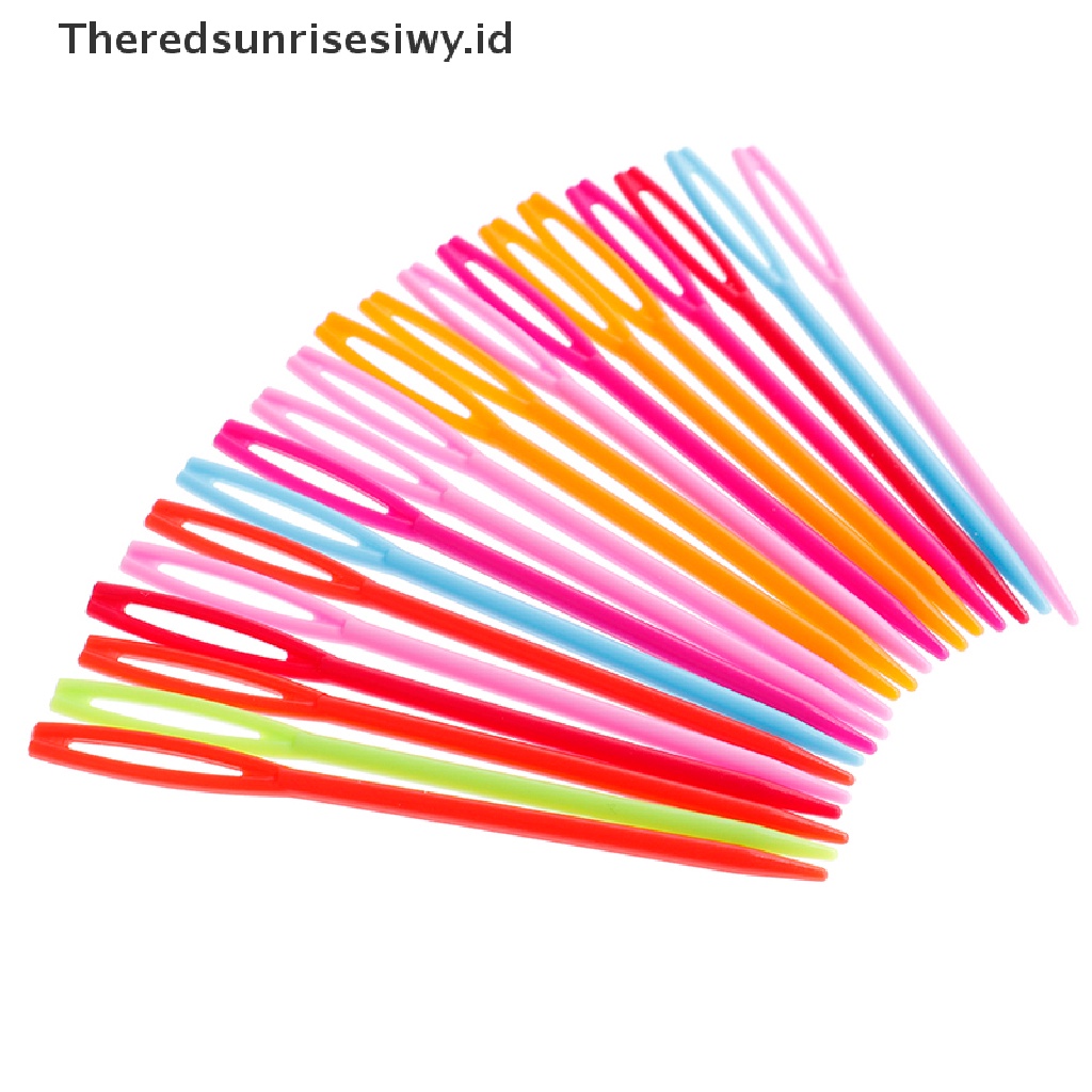 # Alat Rumah Tangga # 100pcs 7cm Jarum Rajut Crochet Hook Bahan Plastik Untuk DIY 20pcs Jarum Rajut Crochet Bahan Plastik Ukuran 7cm  Jarum Rajut Bahan Plastik Tahan Lama Ukuran 7cm Croc