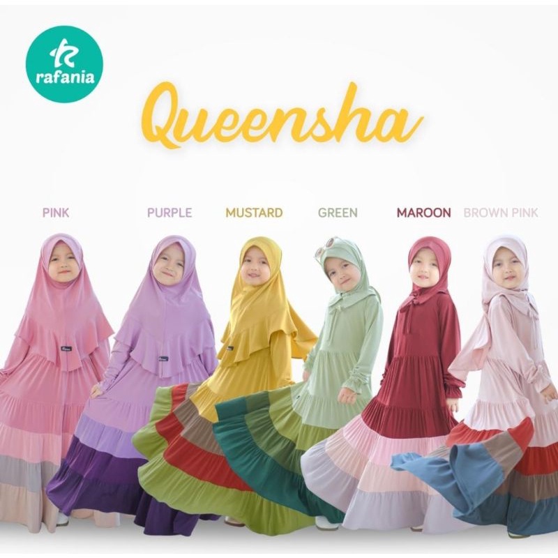 Queensha Gamis Anak by Rafania