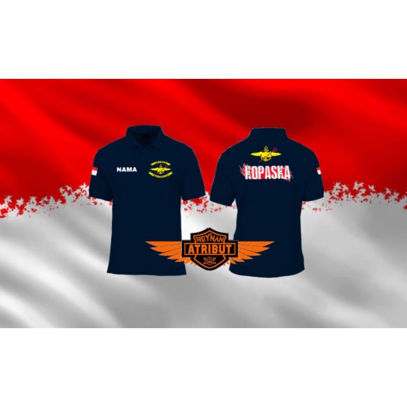 Jual Kaos Polo Wangki Pendek Kopaska Terbaru Shopee Indonesia