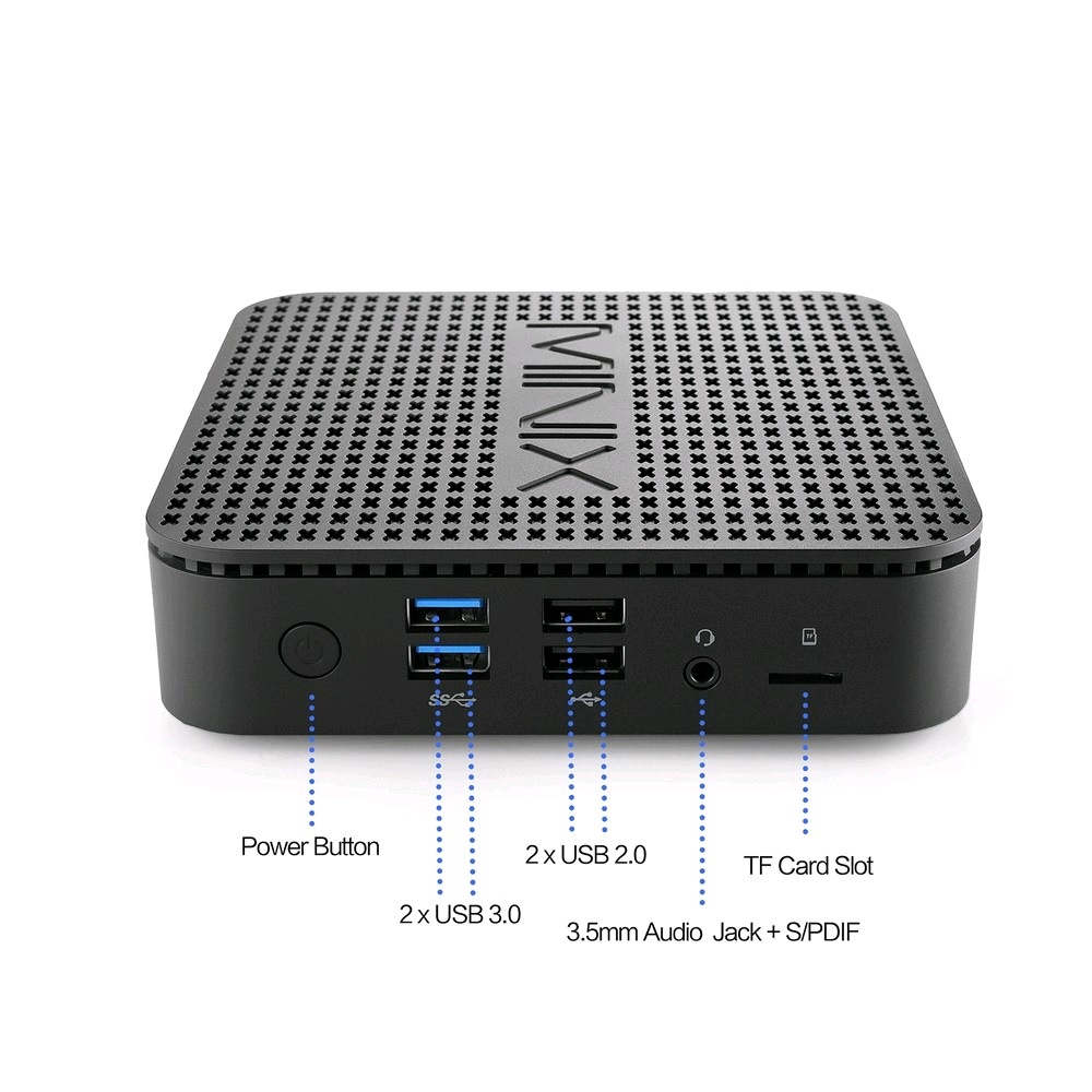 MINIX NEO G41V-4 MAX Mini PC - Intel N4100 RAM 4GB ROM 128GB Win 10