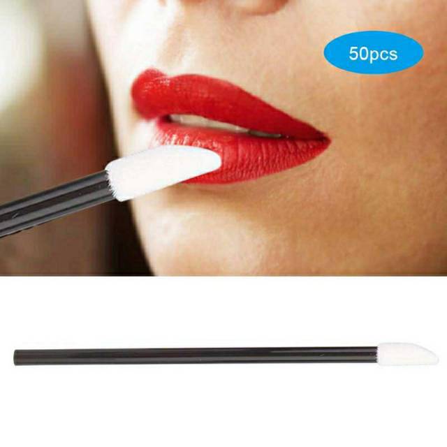 Lip Brush Sulam Bibir / Disposable Lip Gloss / Kuas Bibir / Lip Wand Brush