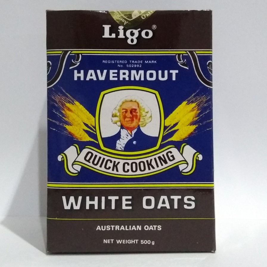 

White Oats kemasan 500gr (Havermout) brand LIGO