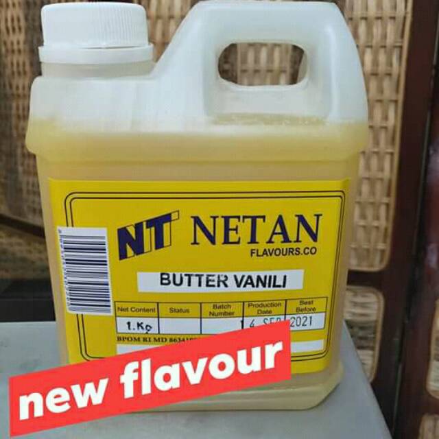 

NETAN BUTTER VANILI 1KG ( CAMPURAN MENTEGA)