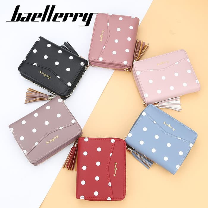 Baellerry Original  Dompet  Kartu  Wanita Dompet  Kecil 