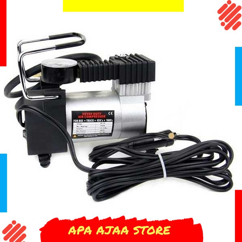 Terlariss !! Mini Heavy Duty Air Compressor DC 12V 150 PSI