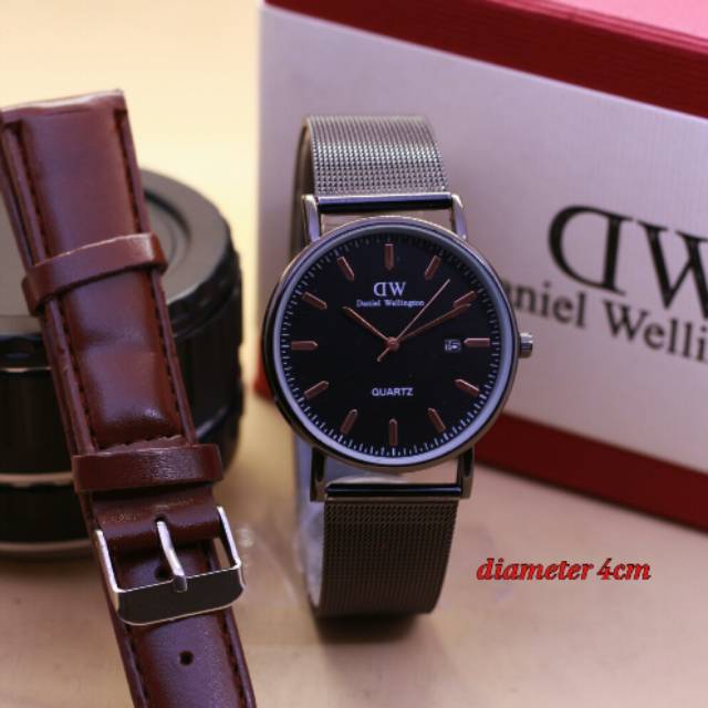 Jam Tangan DW rantai pasir free tali dan boks... sh106