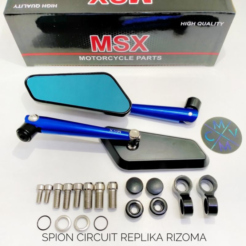 Spion Circuit Spion Motor Circuit Full CNC Universal Nmax Pcx Aerox Lexi Ninja Vixion Klx Crf Beat Vario Scoopy Mio Nouvo R15 R25 Xeon Mio J Dll-Blue Circuit