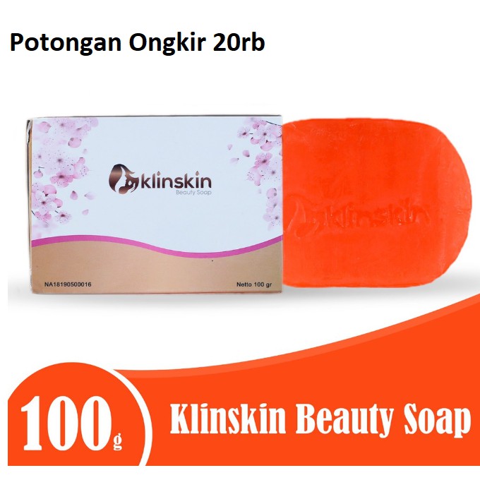 (Potongan 20rb Paket B) Klinskin Sabun Pemutih Badan Original