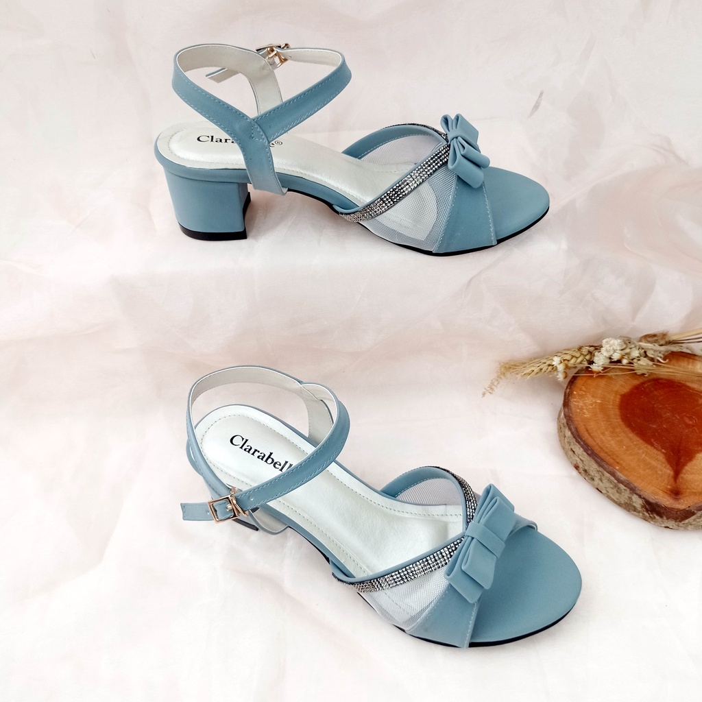 Clarabelle Sandal Hak Tahu Wanita 5 Cm KL - 31