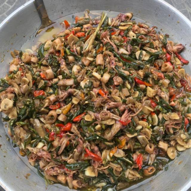 

Cumi asin cabe ijo
