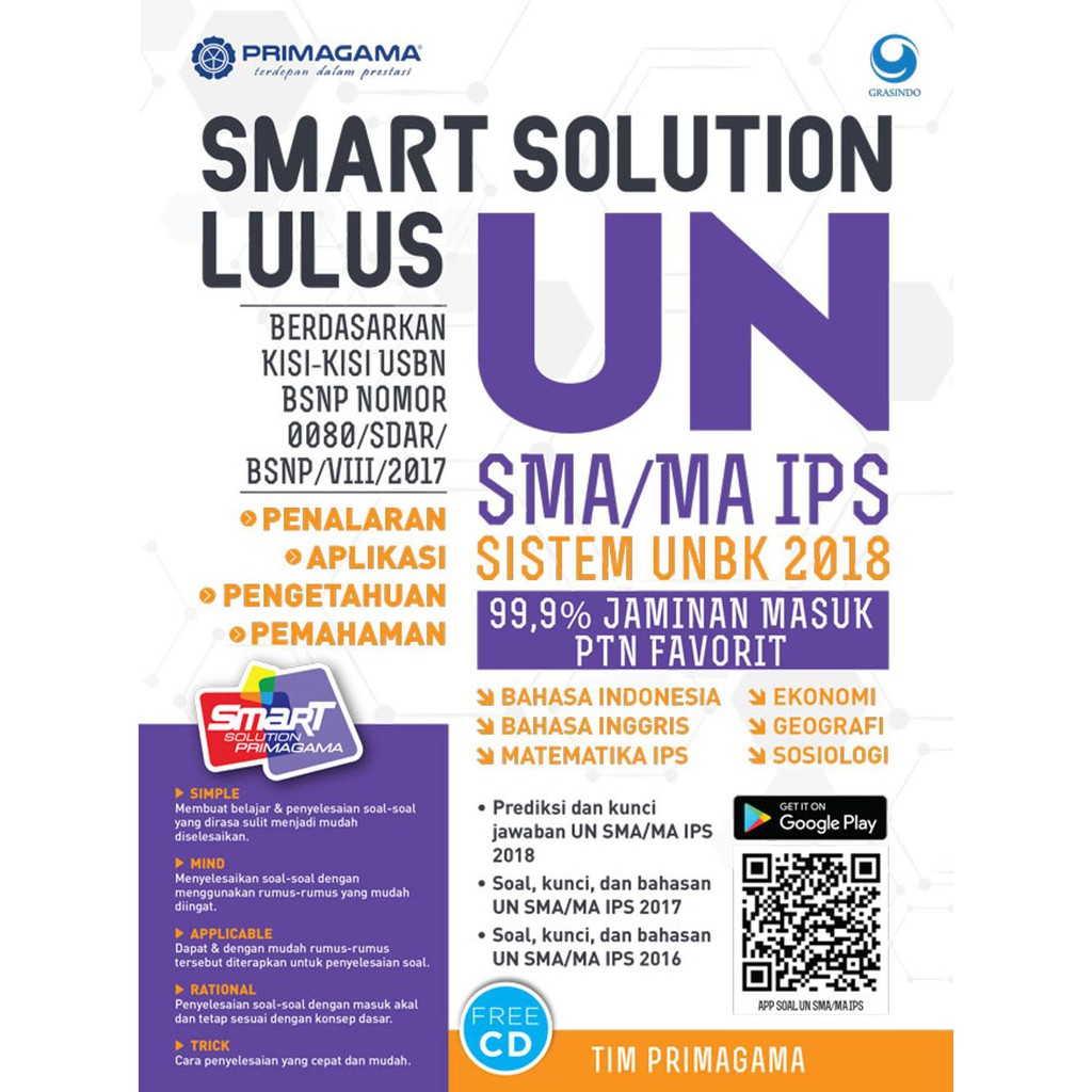 PRIMAGAMA SMART SOLUTION LULUS UN SMA IPS 2018 Shopee Indonesia