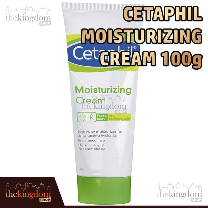 Cetaphil Moisturizing Cream / Krim Pelembab Wajah Dan Tubuh 100G