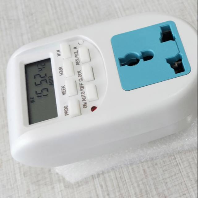 Colok listrik timer high quality stopkontak stop kontak digital otomatis