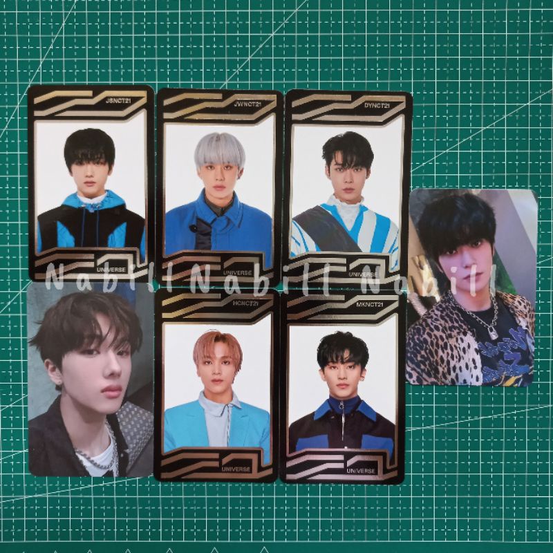 WTS PHOTOCARD OFFICIAL JEWEL UNIVERSE UC JISUNG DOYOUNG JUNGWOO HAECHAN MARK JAEHYUN