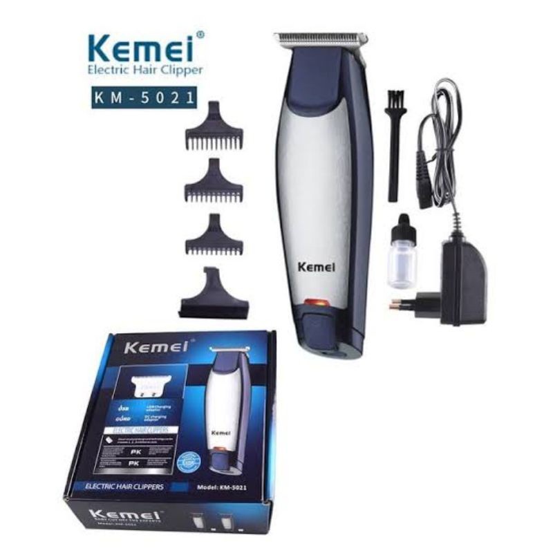 COD MESIN CUKUR RAMBUT Kemei Detailer KM-5021 Hair Clipper Trimmer Alat Mesin Cukur Rambut KEMEI KM-5021