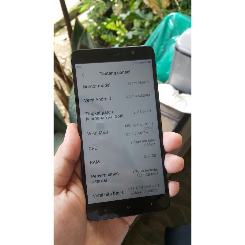 MESIN REDMI NOTE 3 PRO SE(KATE)