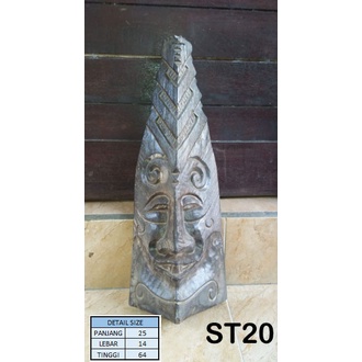 TOPENG KAYU | HIASAN DINDING | TOPENG ANTIK | HIASAN RUMAH | DEKORASI | SOUVENIR BALI | ST 20