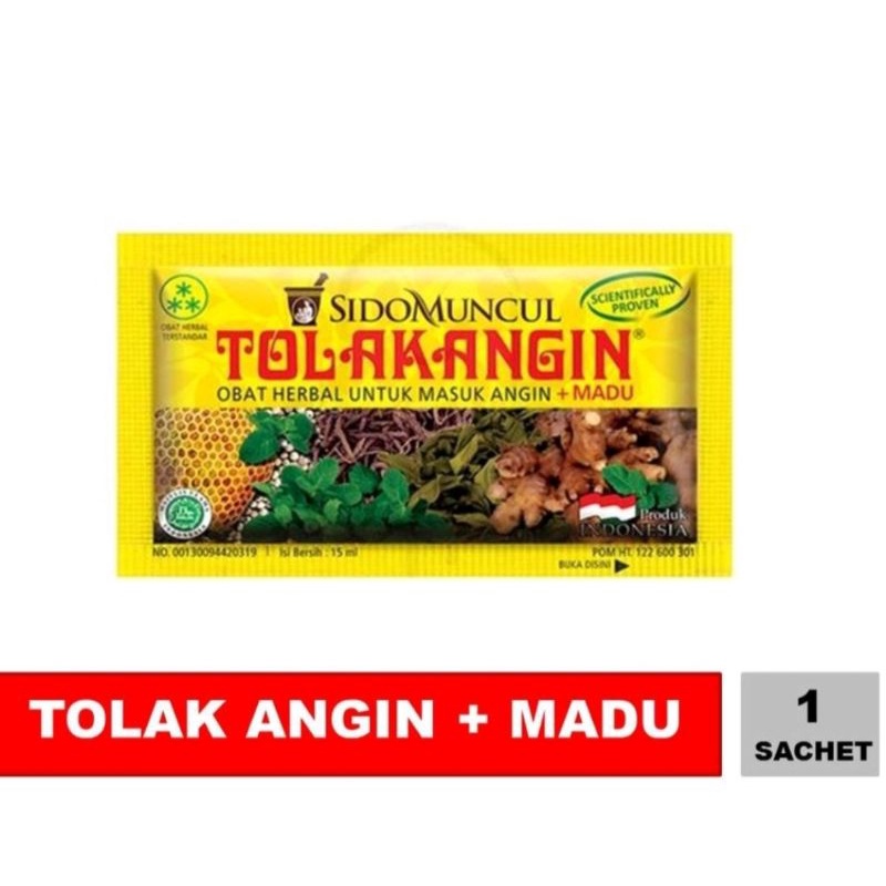 TOLAK ANGIN + MADU SIDOMINCUL SACHET