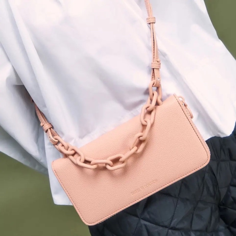 CK Chain Link Long Wallet