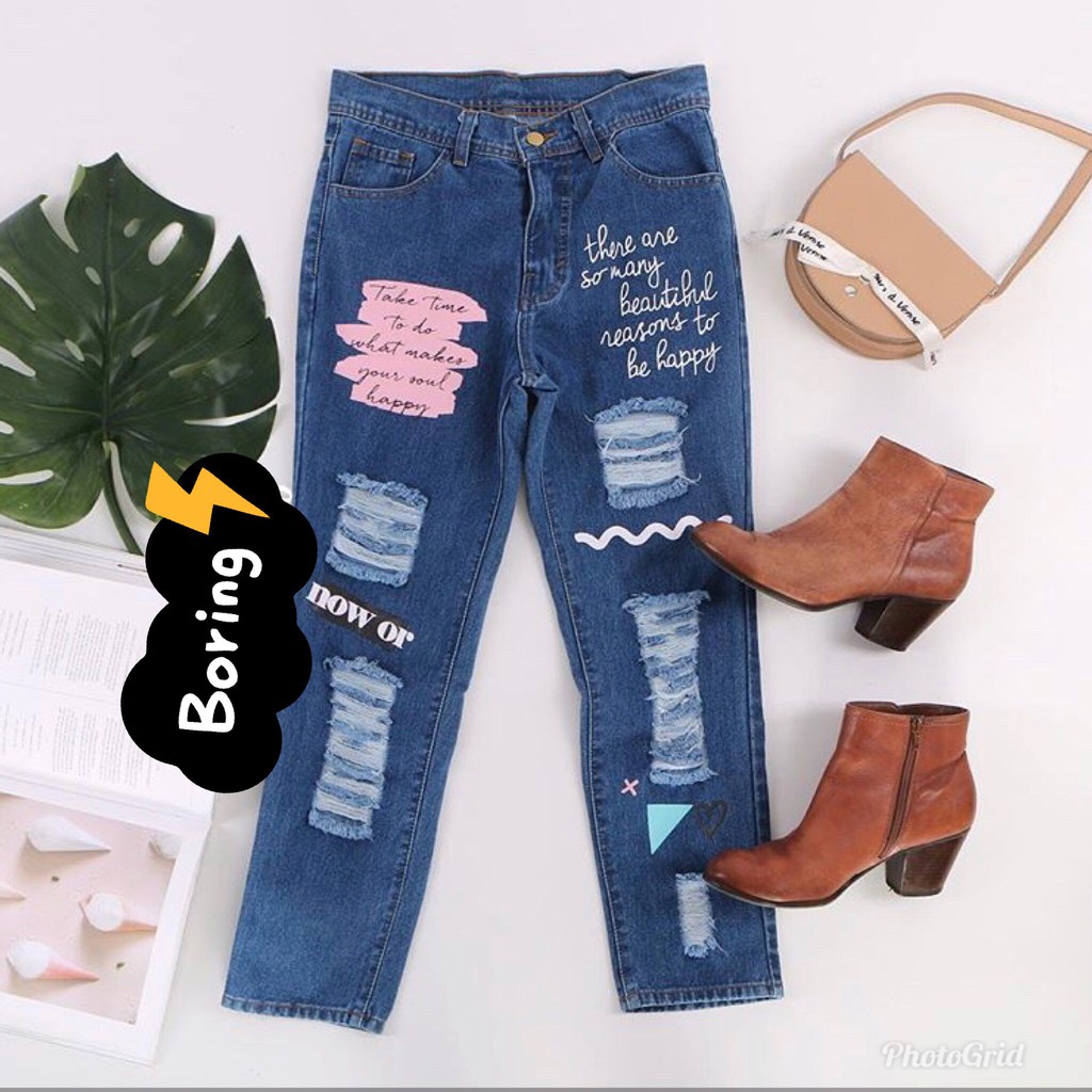GFS LY REASONS BOYFRIEND JEANS