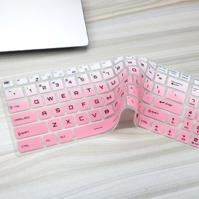 Cover Pelindung Keyboard Bahan Silikon Ultra Tipis Untuk Laptop Msi Gl65 Pe70 Ge72 17.3 Inch