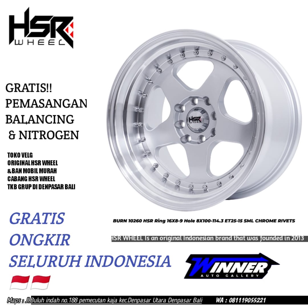 Velg Racing Celong Ring 16 Velg Mobil Yaris Jazz Swift Calya DLL - Velg Concave