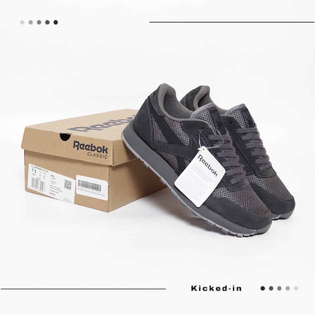 Sepatu Reebok Classics Utility Dark Grey