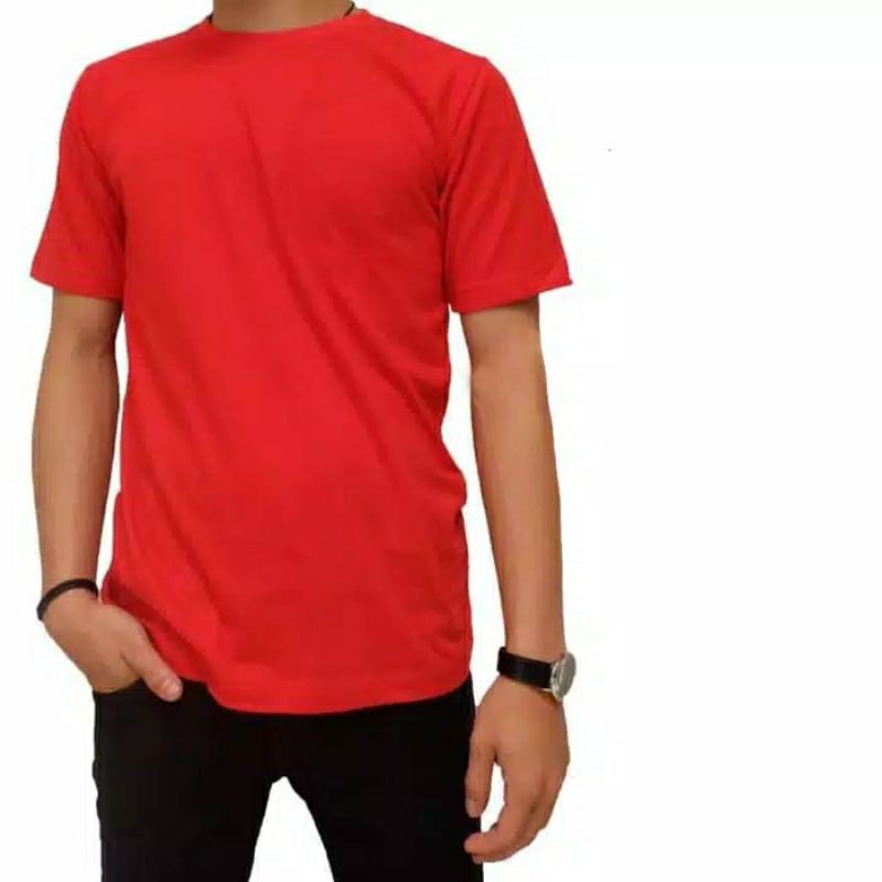 KAOS POLOS OBLONG PRIA DEWASA COTTON