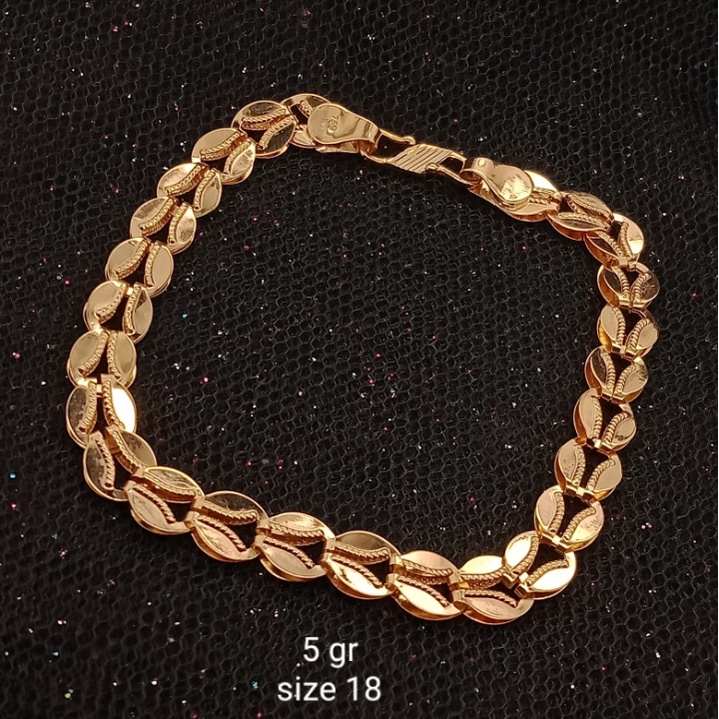 Gelang Emas 17K - 5 gr Kadar 750 - 1232