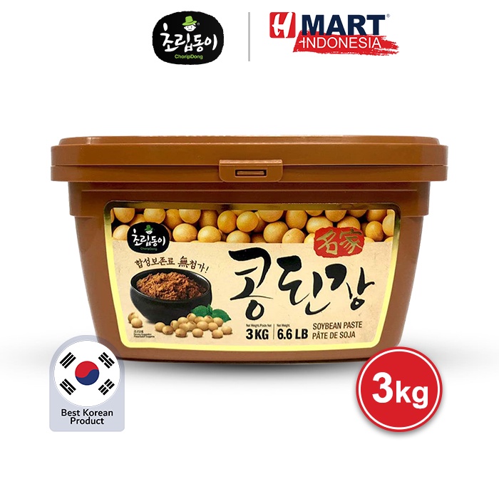 

Choripdong Soybean Paste (Doenjang) - Pasta Kedelai 3kg