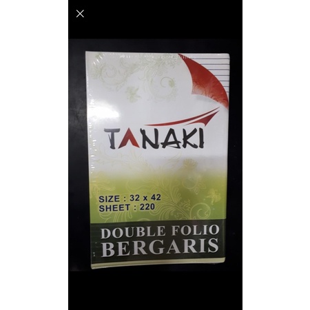 

Kertas double folio tanaki