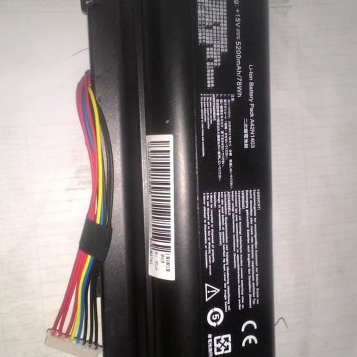 BATERAI BATRE ASUS ROG G751J G751JY G751JT G751JL G751JM