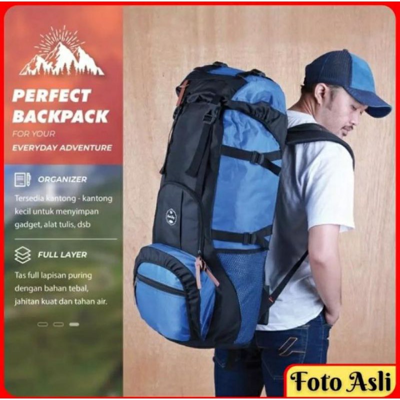 TAS GUNUNG OWEL 80 LT ( HARGA GROSIR ) TAS TRAVELING - TAS MUDIK  -TAS BESAR - TAS TERBARU - TAS TERLARIS - Tas Pakaian - Tas Outdoor - Tas Jumbo - Tas Hiking - Tas Pria - Tas Wanita - Tas Motor - Tas Paket - Tas Delivery - Tas Kurir