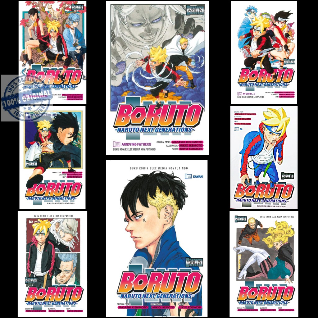 Komik Boruto - Naruto Next Generation Vol.1-9