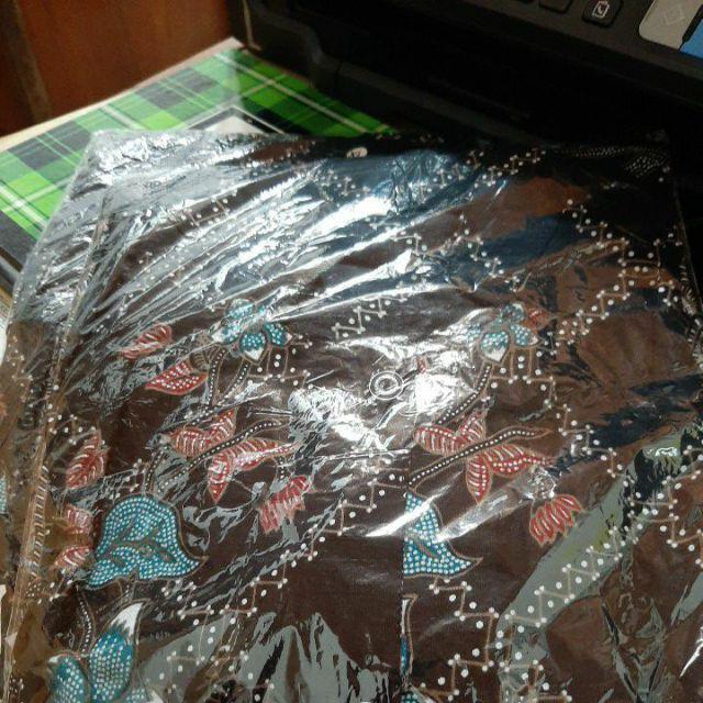 Couple Batik Tunik Modern Seragam Kerja Kantor Lengan Panjang Terbaru