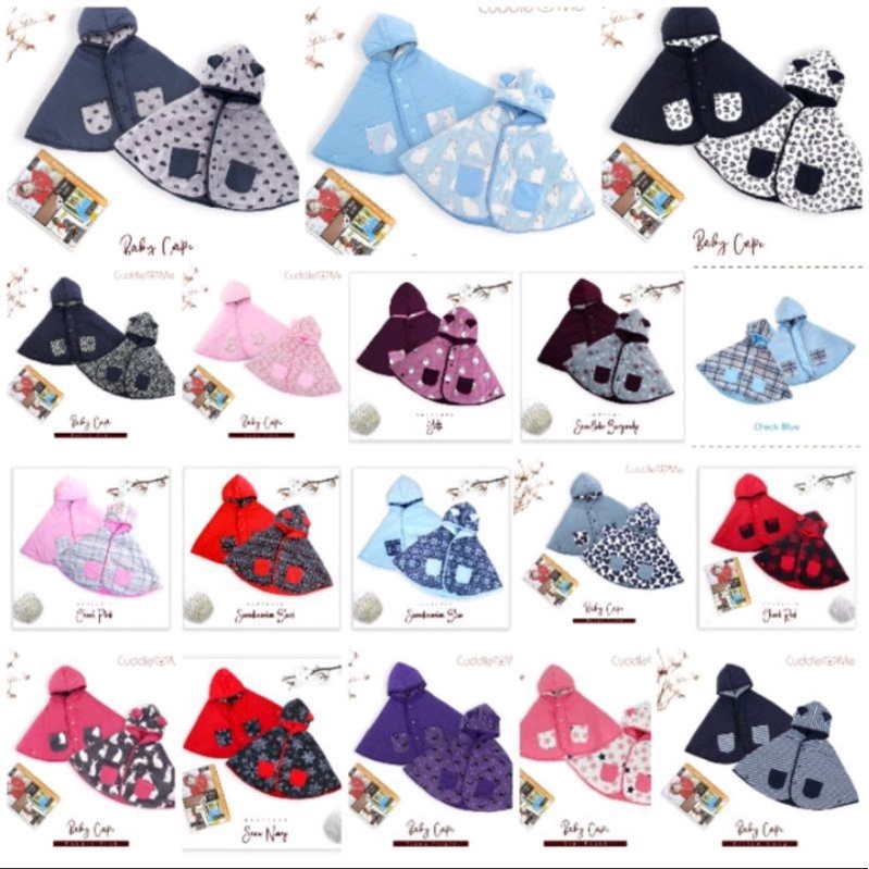 Cuddle Me Baby Cape Selimut Jaket Bayi Premium Cuddleme