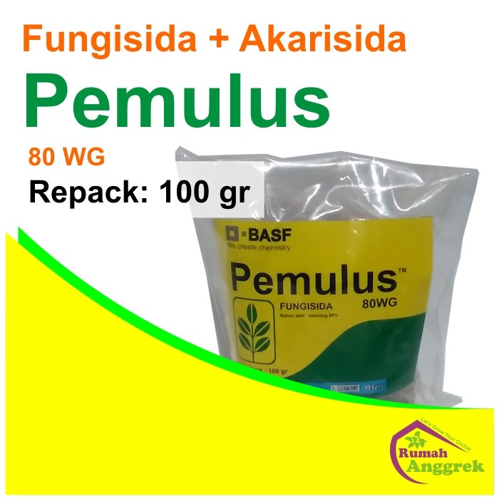 NEW Fungisida Pemulus 80 WG Akarisida repack 100 gram fungi hama jamur