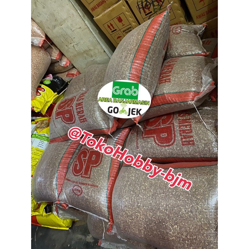 beras merah 25kg - beras merah 25 kg / beras merah burung