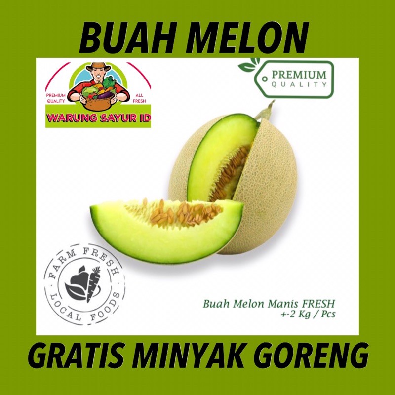 

BUAH MELON GRADE A 1 BUAH