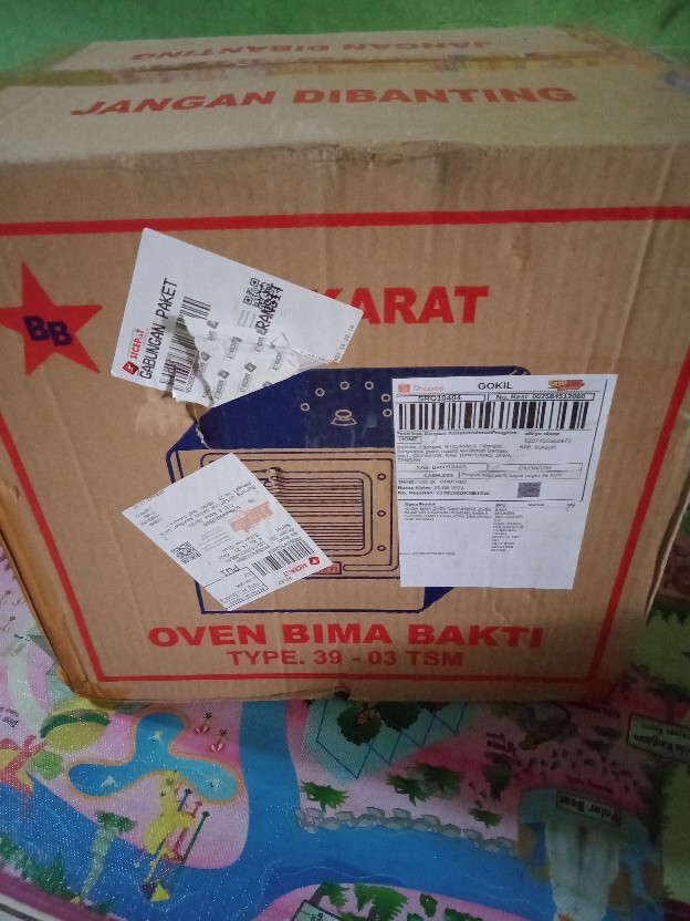 Oven Bima Oven Tangkring Oven Kompor 3 Susun Dengan Aneka Loyang Dan Peralatan Dekorasi Kue Murah