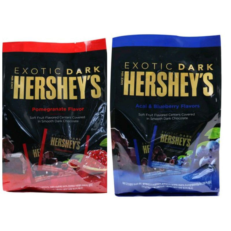 

Hersheys Exotic Dark Chocolate/Hershey korea/coklat